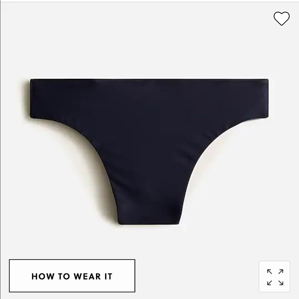 NEW JCrew Swim MED bottom Navy